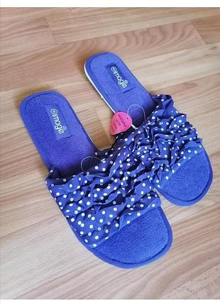 Тапки махровые 38р лёгкие и качественные