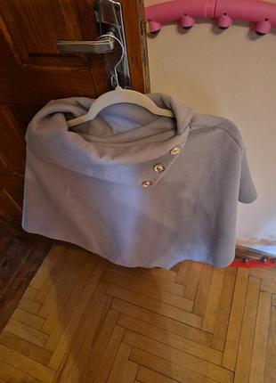 Женское пончо размер м