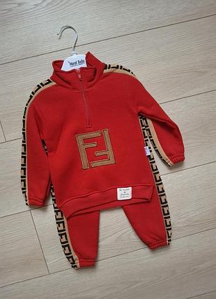 Очень теплый костюм детский