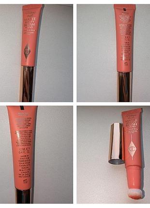 Charlotte tilbury matte beauty blush pillow talk peach pop
