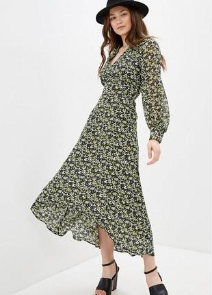 Платье миди бренда topshop