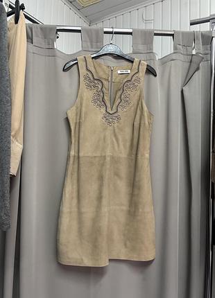 Шкіряна сукня max&moi👌
