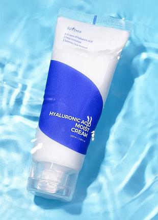 Увлажняющий крем для лица с гиалуроновой кислотой isntree hyaluronic acid moist cream 100 мл