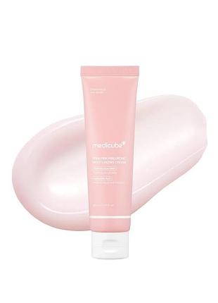Антивозрастной увлажняющий крем medicube pdrn pink hyaluronic moisturizing cream, 50 мл