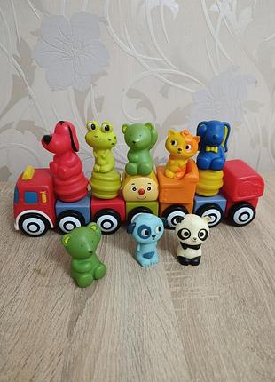 K's kids popboblocs паровоз - конструктор патрик и его друзья