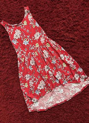 Платье принтовое детское