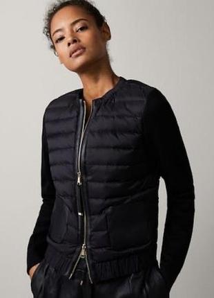 Бомбер куртка на пуху massimo dutti