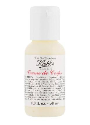 Крем для тела с маслом какао и авокадо kiehl's creme de corps, 30 мл