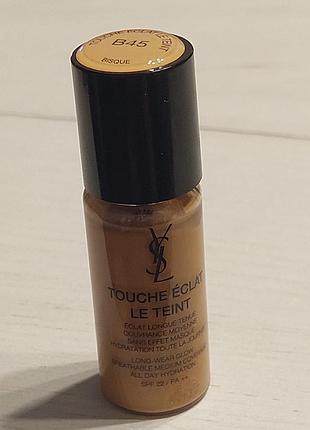 Стійка тональна основа для обличчя yves saint laurent ysl touche eclat le teint b45. об‘єм 10 ml.