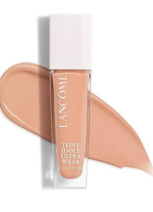 Тональний крем для обличчя lancome teint idole ultra wear care & glow 220c. об'єм 30 ml.