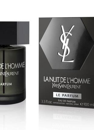Духи для мужчин yves saint laurent ysl la nuit de l'homme le parfum 100 ml.