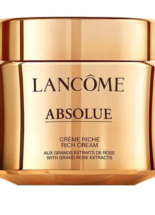 Восстанавливающий крем для лица с насыщенной текстурой lancome absolue regenerating brightening rich cream