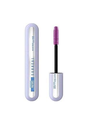 Тушь для ресниц водостойкая maybelline new york falsies surreal waterproof объем и удлинение черная 10 мл.
