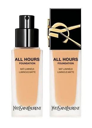 Устойчивое тональное основание yves saint laurent ysl all hours foundation ln9