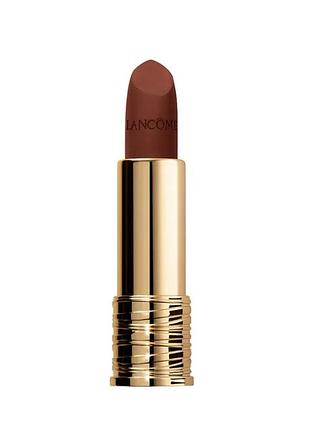 Помада для губ з матовим фінішем lancome l'absolu rouge drama matte 206 ecstatic caramel. об'єм 3.4 g. тестер