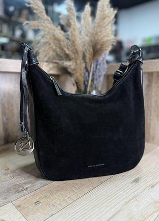 Женская сумка замша / экокожа