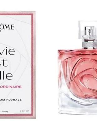 Парфумована вода для жінок lancome la vie est belle rose extraordinaire l'eau de parfum florale. 50 ml.
