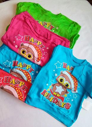 Реглан новорічний різдвяний светр