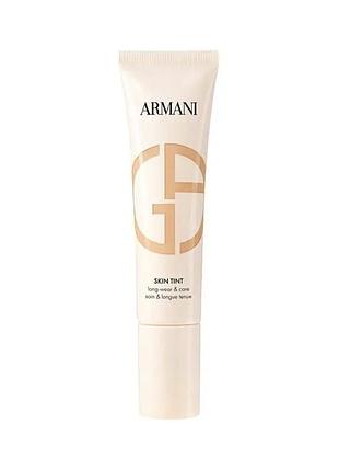 Шелковистый тональный крем для кожи, светящийся miorgio armani skin tint l2 (30 мл)