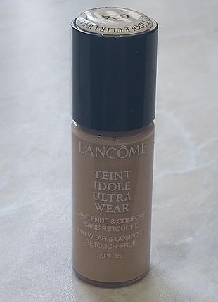 Тональная основа для лица lancome teint idole ultra wear 024 beige vanille. объем 10 ml.
