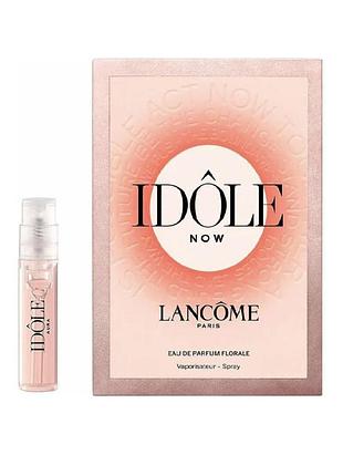 Парфумована вода для жінок lancome idole now florale eua de parfume. об'єм 1.2 мл.