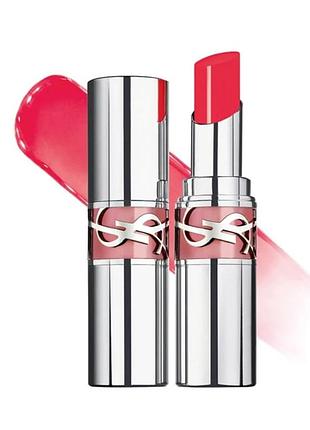 Увлажняющая глянцевая помада для губ yves saint laurent ysl loveshine тон 12. объем 3.2 g.