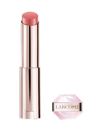Увлажняющий бальзам для губ с эффектом сияния lancome lip idole butterglow тон 28 pink squad. тестер.