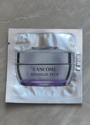 Крем-филлер для кожи вокруг глаз с эффектом лифтинга lancome renergie yeux 1 ml.