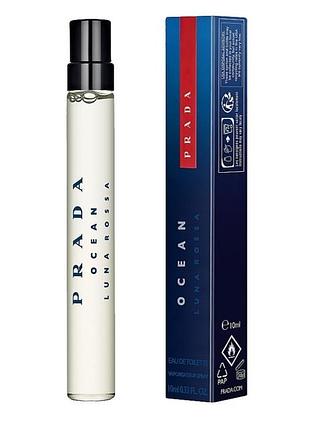 Туалетная вода для мужчин prada luna rossa ocean eau de toilette (мини). 10 мл.