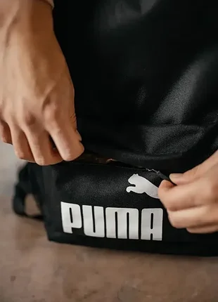 Рюкзак черный puma, рюкзак городской мужской, рюкзак для ноутбука, сумка спортивная puma 3