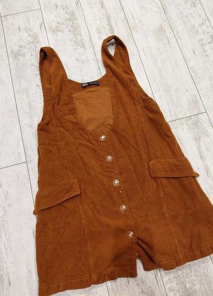 Сарафан под вельвет платье от zara m