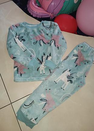 Пижама теплая для девочки