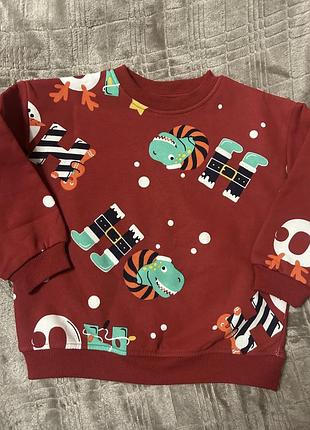 Новорійчний утеплений світшот primark