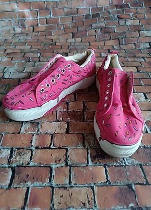 Кеды с ручной росписью 37 размер