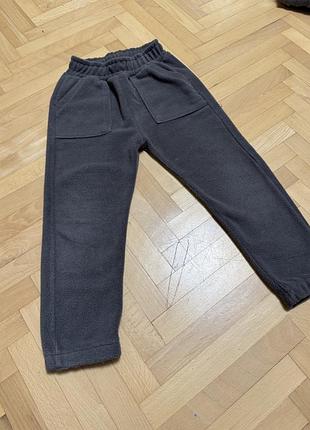 Флісові штани, фліс 4-5 років 104-110