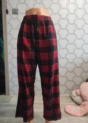 Мягкие теплые штаны для дома