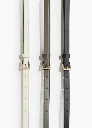 Набор ремней ремней 3шт h&amp;m xs