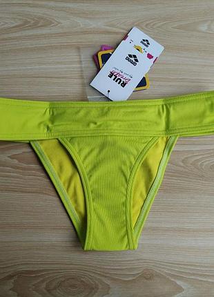 Женские плавки низ от купальника arena desire brief soft green-yellow star