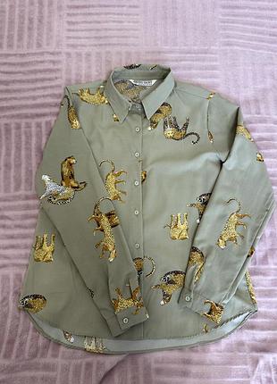 Сорочка леопард