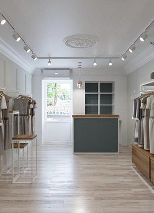 Торгівельне обладнання для магазину одягу