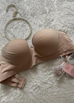 Тілесний бюстгальтер на кісточках h&m новий