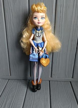 Лялька блонді локс базова ever after high blondie lockes fashion doll