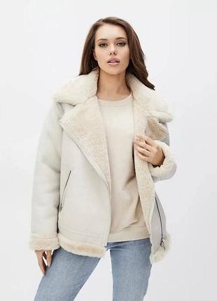 Дубленка авиатор туречки