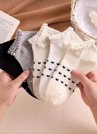 Женские носки короткие демисезонные 36-38 размер