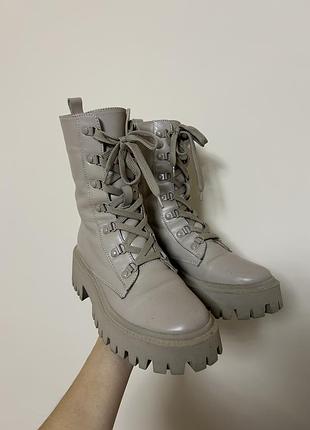 Шкіряні черевики зима