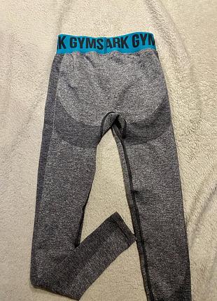 Лосини бесшовні моделюючі з утяжкою корекція фігури пуш ап gymshark xs