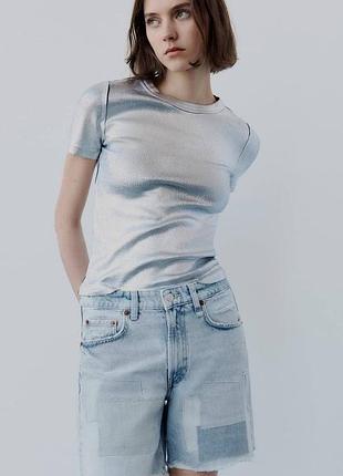 Шорти denim zara.