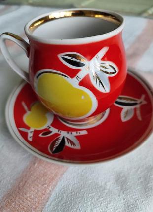 Чайна  винтажные пара. полонский завод