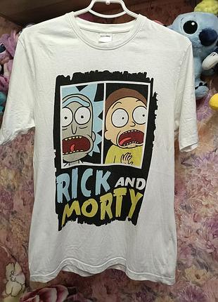 Rick and morty футболка с приколом унисекс