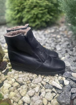 Жіночі зимові черевики jenny by ara 🤎40р-25,5см!